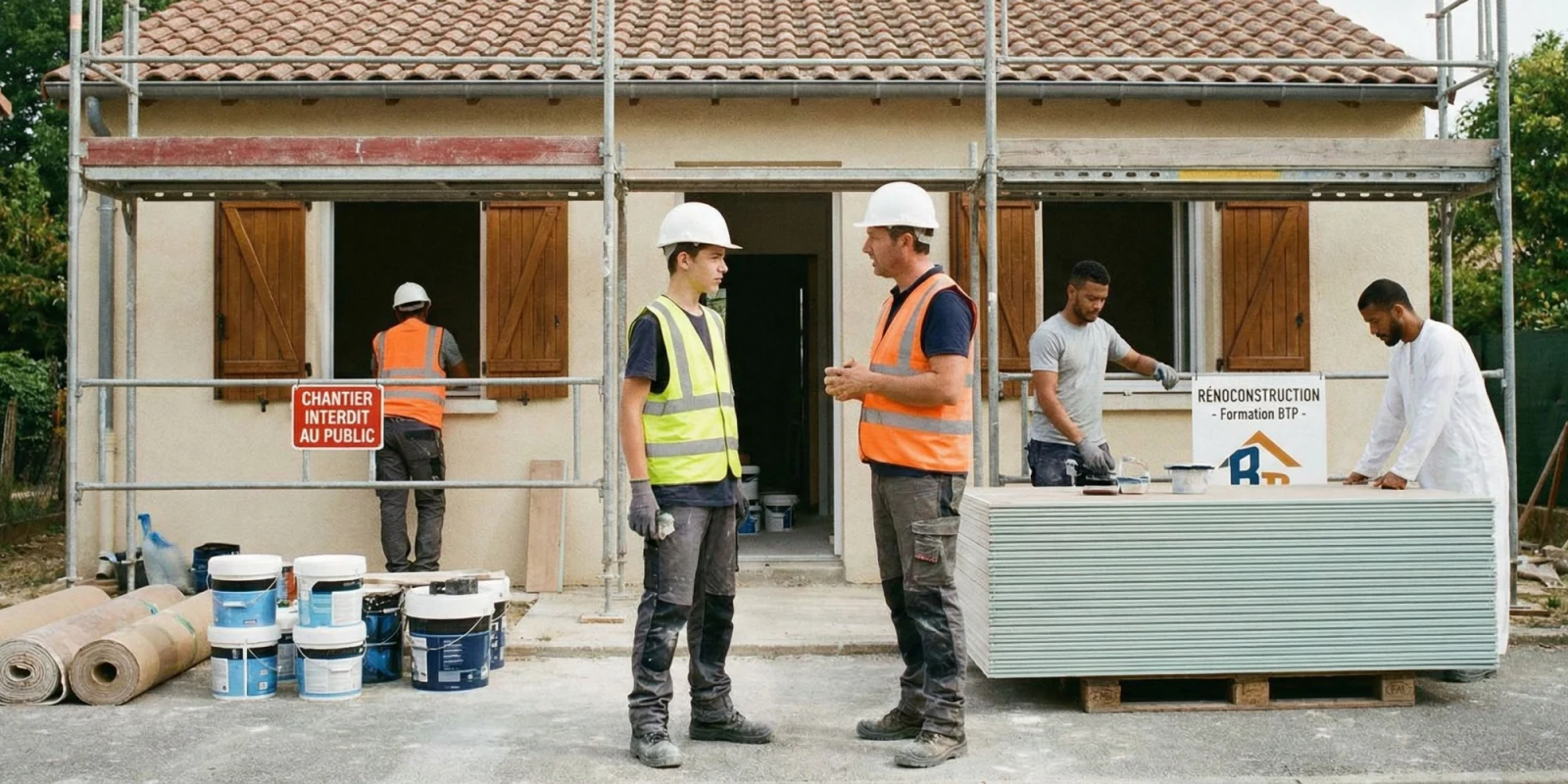 Job d'Été en Bac Pro AFB : Décrochez un Poste dans le Bâtiment